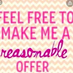 Open to reasonable offer